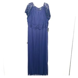 Adrianna Papell Navy Gown